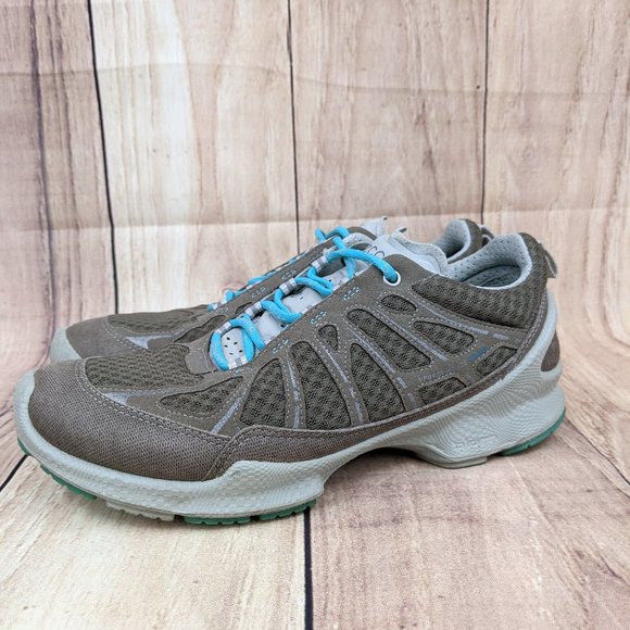 Ecco Shoes - ECCO Biom Train Cross Trainer Shoes EU 36 (US 5-5.5) Gray/Aqua